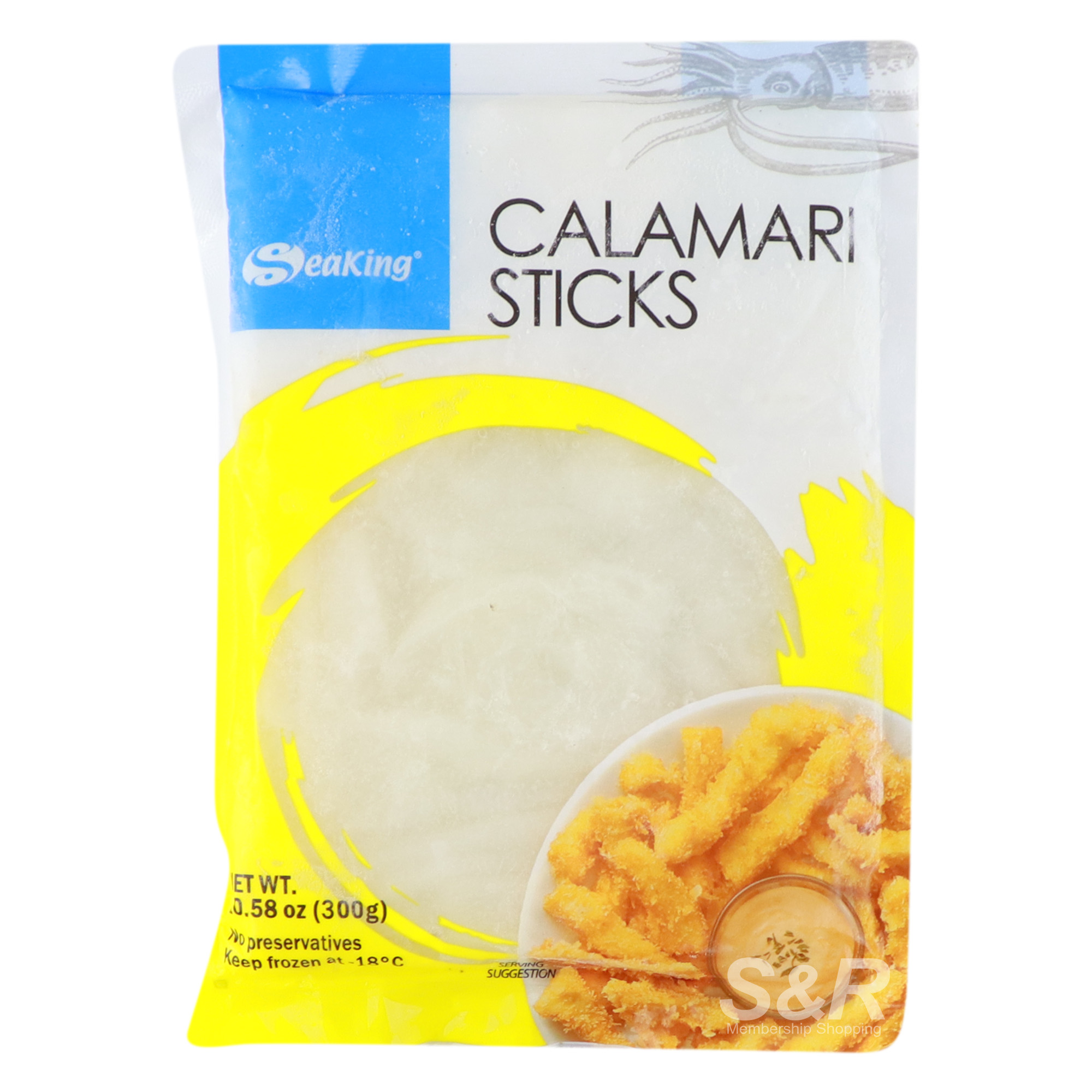 SeaKing Calamari Sticks 300g